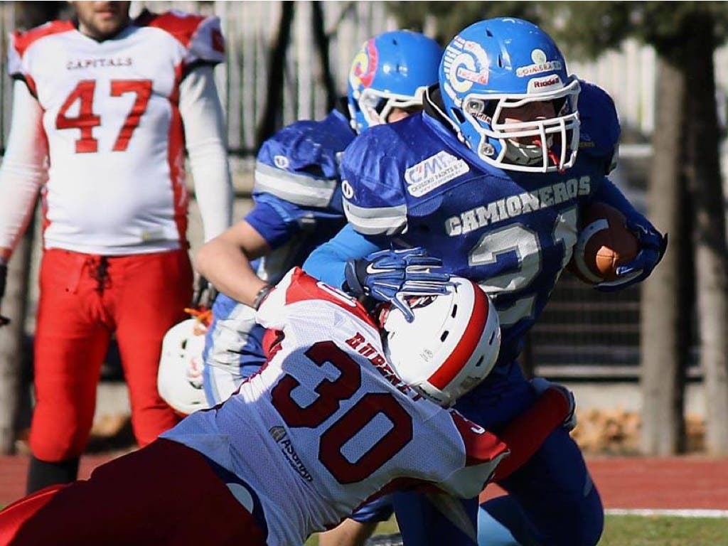 Madrid Capitals VS Camioneros de Coslada. Foto de Manuel López.