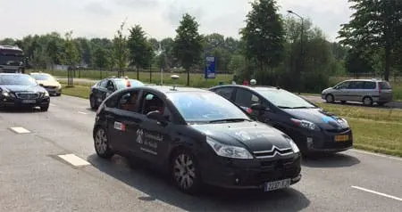 Prototipo de coche sin conductor dise&ntilde;ado por la Universidad de Alcal&aacute; 