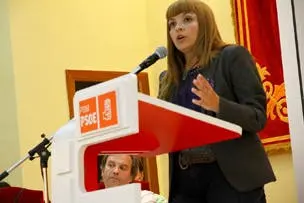 Ana Manzano en la presentaci&oacute;n de su candidatura en las &uacute;ltimas elecciones municipales 