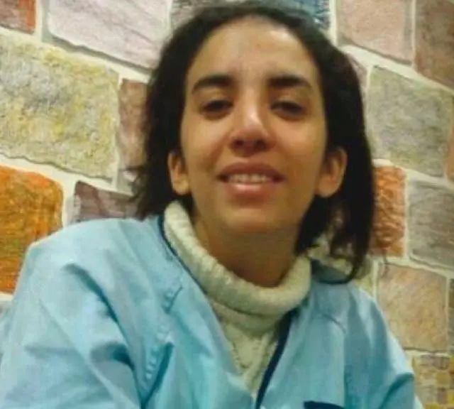La joven Nadia desaparecida en Vallecas y encontrada sana y salva.