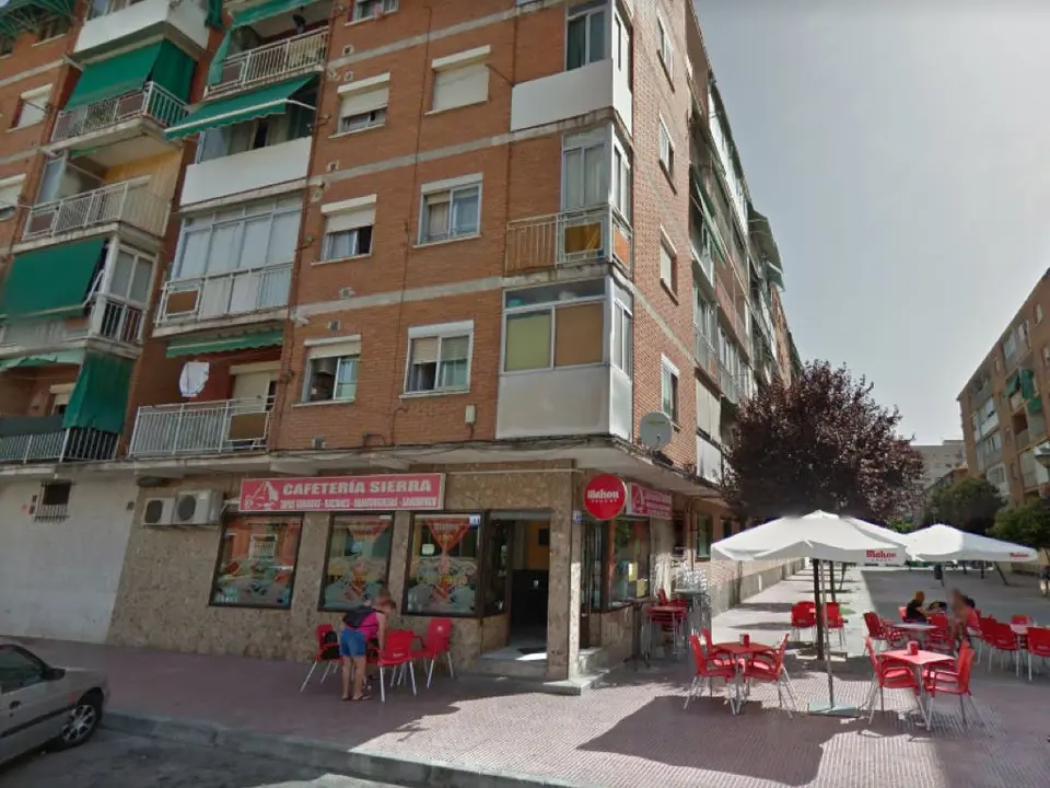 La terraza desde donde los testigos presenciaron los hechos (Google Maps).