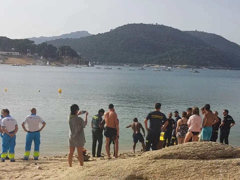 La tarde que ocurrieron los hechos. 