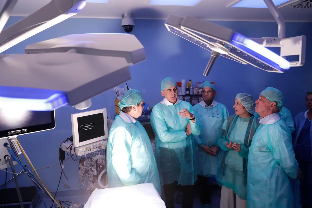 El consejero de Sanidad visita las nuevas instalaciones (Comunidad de Madrid).