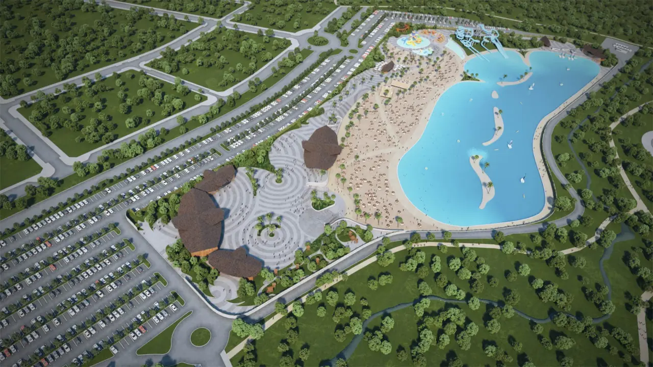 As&iacute; ser&iacute;a Alovera Beach. 