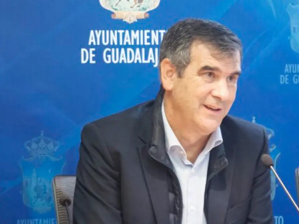 Antonio Rom&aacute;n, alcalde de Guadalajara.