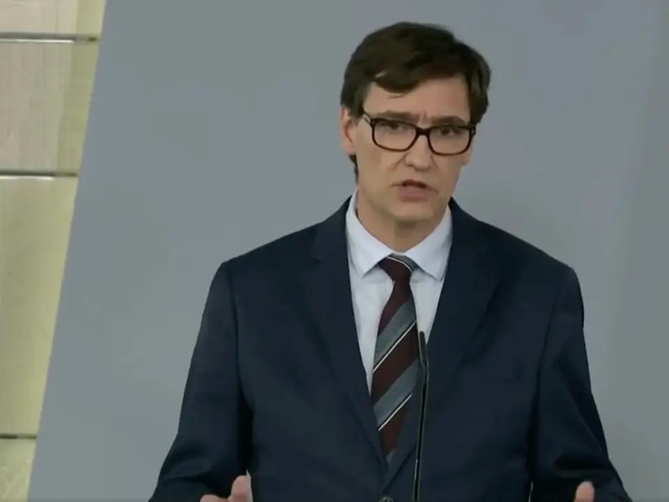 Salvador Illa, ministro de Sanidad.