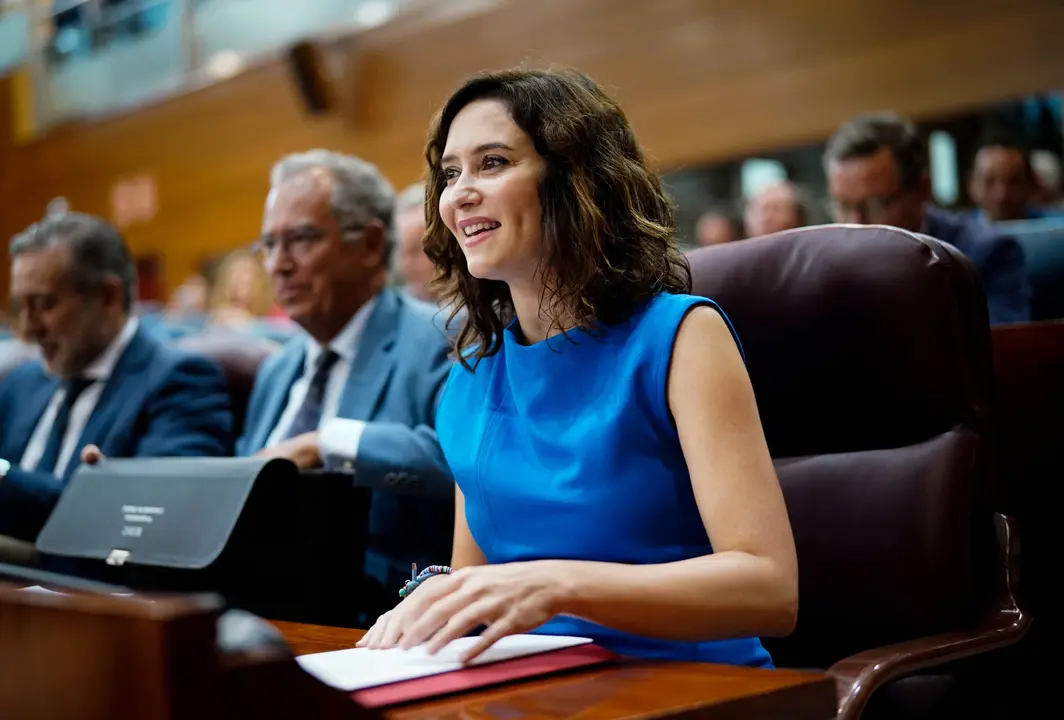 DIAZ AYUSO INTERVIENE EN LA PRIMERA JORNADA DEL DEBATE DEL ESTADO DE LA REGI&Oacute;N
