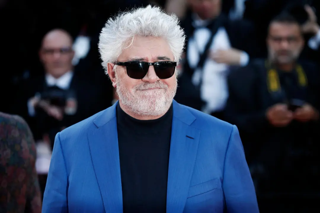 CANNES, FRANCE - MAY 11: Pedro Almodovar attends the premiere of 'Ash Is Purest White' during the 71st Cannes Film Festival in Cannes, France on May 11, 2018.