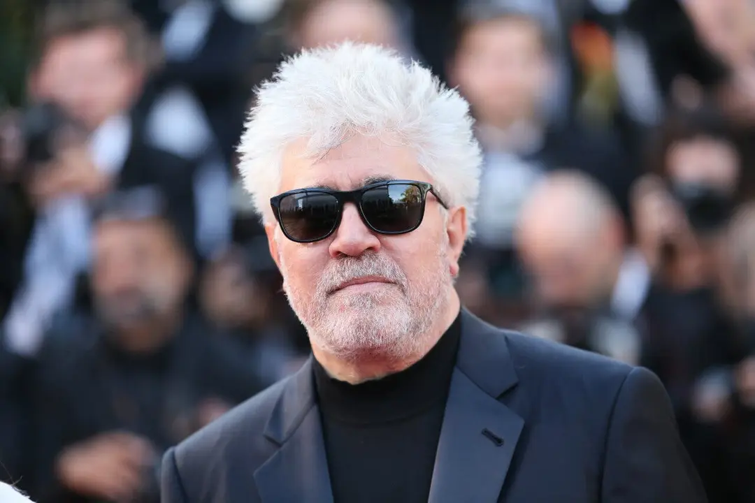 Pedro Almodovar attends the 70th Anniversary of the 70th annual Cannes Film Festival at Palais des Festivals on May 23, 2017 in Cannes, France.