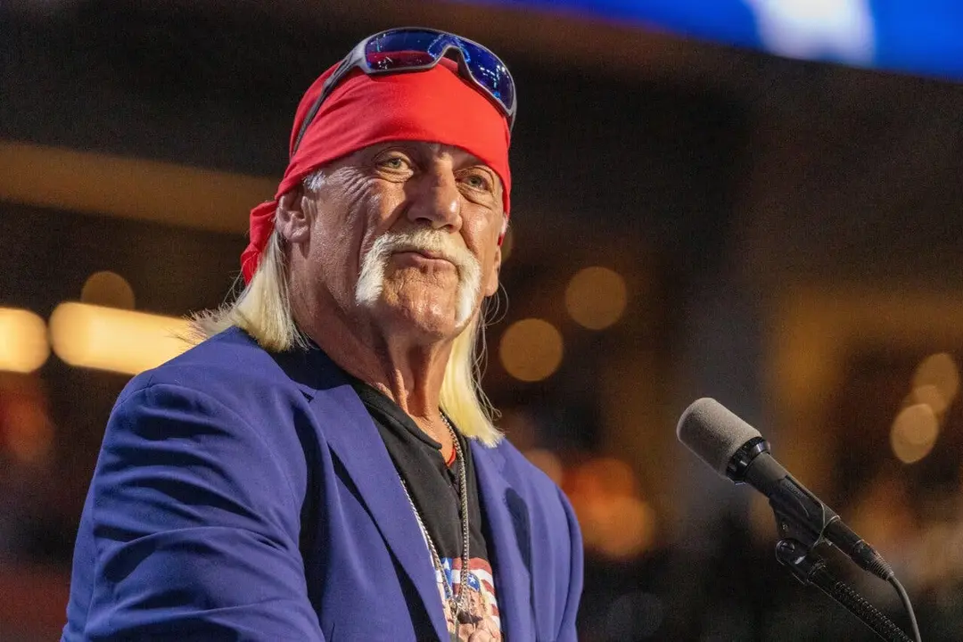 Milwaukee, Wisconsin - July 18, 2024: Hulk Hogan at the Republican National Convention.