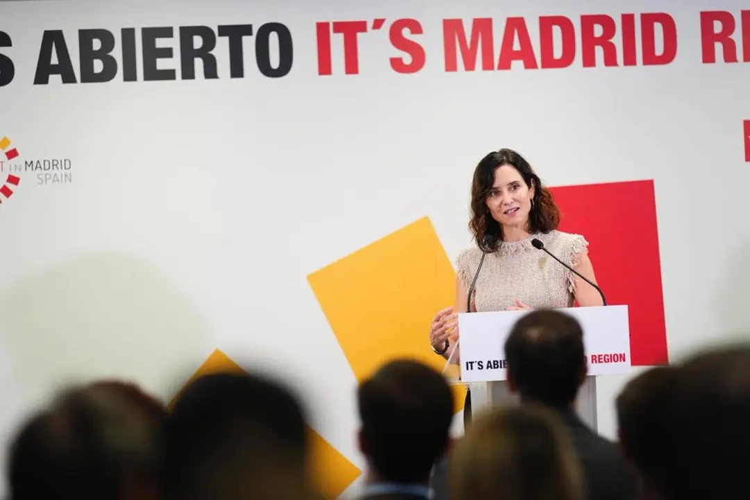 La presidenta de Madrid, Ayuso, busca atraer inversi&oacute;n tecnol&oacute;gica en Texas.
