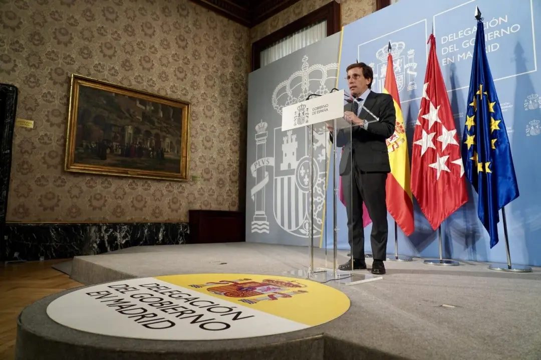 El alcalde de Madrid, Jos&eacute; Luis Mart&iacute;nez-Almeida, aborda la incautaci&oacute;n de armas blancas en la ciudad.