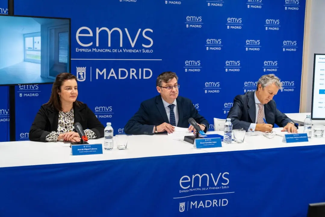 La EMVS celebra su tercer sorteo de viviendas asequibles en Madrid.