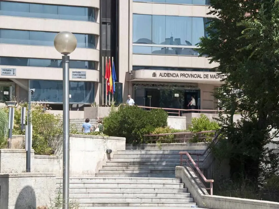 La Audiencia Provincial de Madrid, donde se llev&oacute; a cabo el juicio de la viuda negra de Torrej&oacute;n.