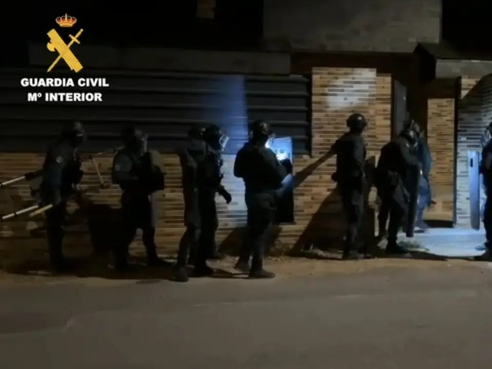 La Guardia Civil detiene a un grupo criminal especializado en robos.
