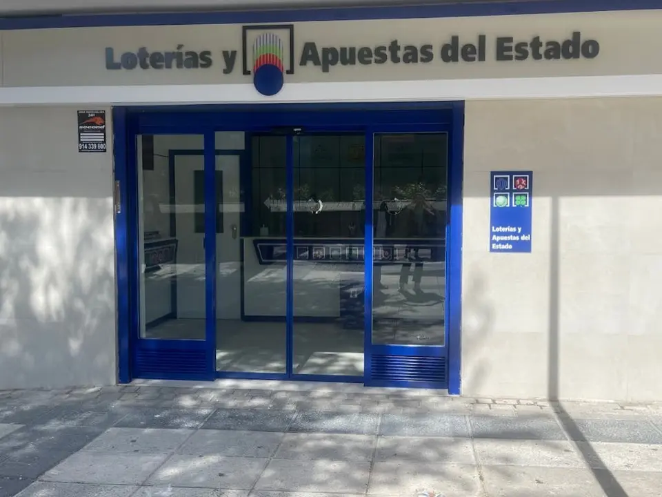 La administraci&oacute;n de loter&iacute;as que vendi&oacute; el quinto premio en Arganda del Rey.