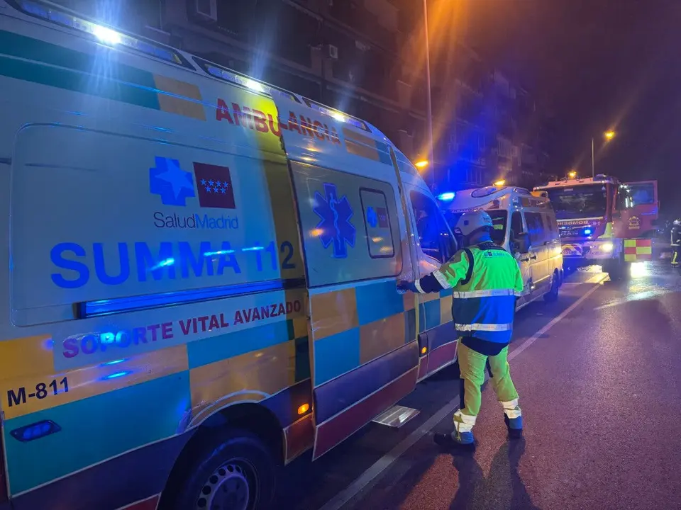 Once evacuados y cuatro hospitalizados tras un incendio en Legan&eacute;s.