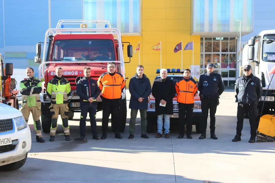 El Ayuntamiento de Guadalajara refuerza su dispositivo ante el aviso de nieve.