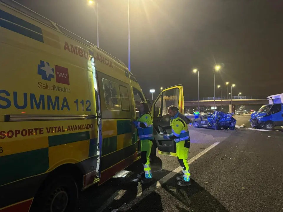 Un conductor de 63 a&ntilde;os fallece tras un accidente en Alcal&aacute; de Henares.