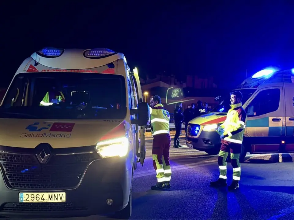 Una mujer ha resultado herida grave tras un atropello en Getafe. Los servicios de emergencia est&aacute;n presentes en la escena.