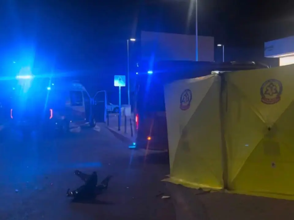 Escena del atropello mortal en Santa Eugenia. Se piden m&aacute;s de 15 a&ntilde;os de c&aacute;rcel.