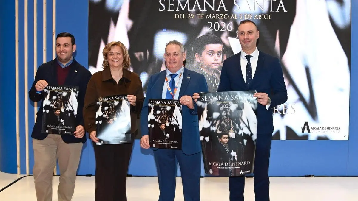 Alcal&aacute; de Henares presenta su cartel de Semana Santa 2026 en FITUR.