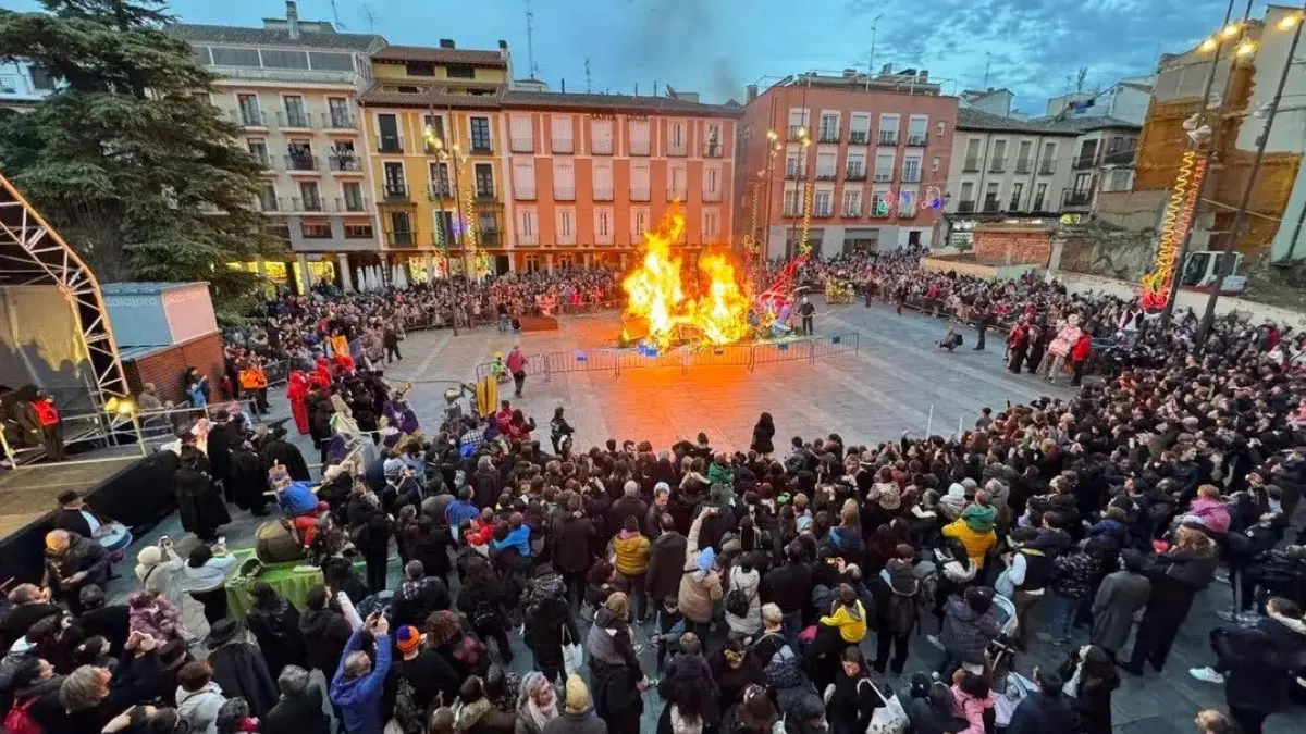 Entierro de la Sardina en el Carnaval de Guadalajara. AYTO. DE GUADALAJARA