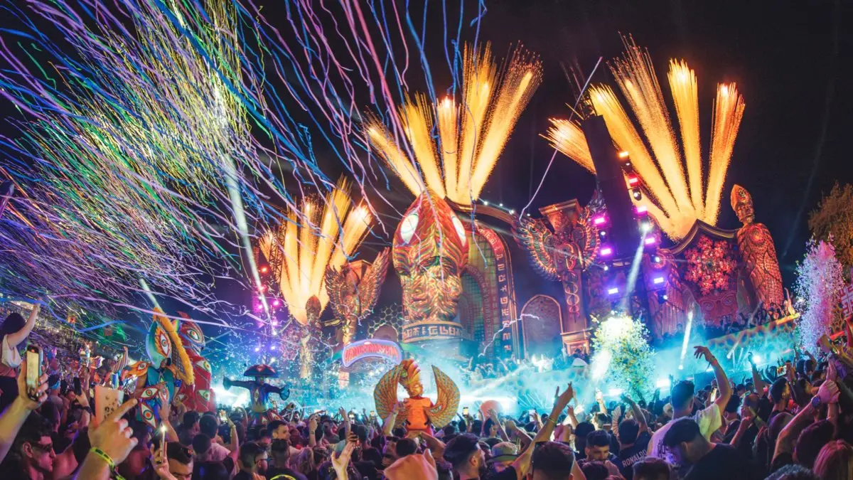 Festival elrow Town Madrid en el Recinto Ferial de Torrej&oacute;n de Ardoz durante la pasada edici&oacute;n.