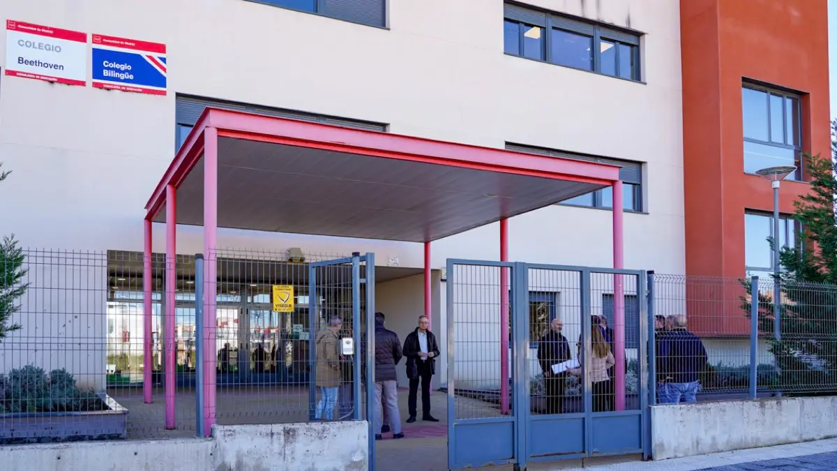 Fachada del CEIP Beethoven de Torrej&oacute;n de Ardoz. AYUNTAMIENTO DE TORREJ&Oacute;N DE ARDOZ