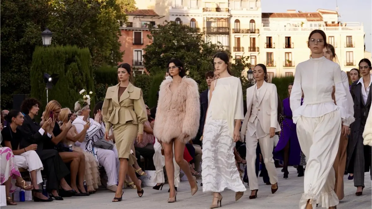 Desfile inaugural de la Semana de la Moda de Madrid en una imagen de archivo. ARCHIVO