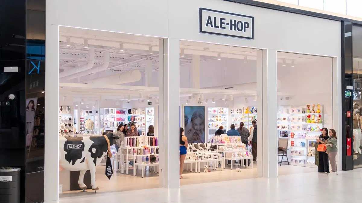 Fachada de la nueva tienda de Ale-Hop en el centro comercial de Torrej&oacute;n de Ardoz. PARQUE CORREDOR