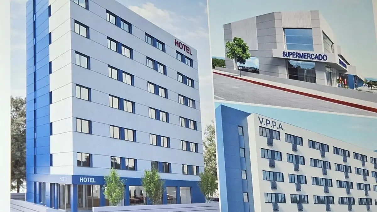 Proyecto Nova Center Velilla presentado este martes al Ayuntamiento. AYUNTAMIENTO DE VELILLA DE SAN ANTONIO