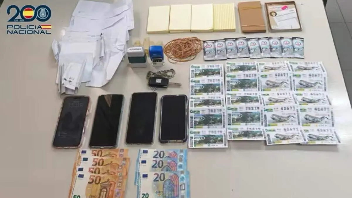 Material intervenido en la operaci&oacute;n en Guadalajara. POLIC&Iacute;A NACIONAL