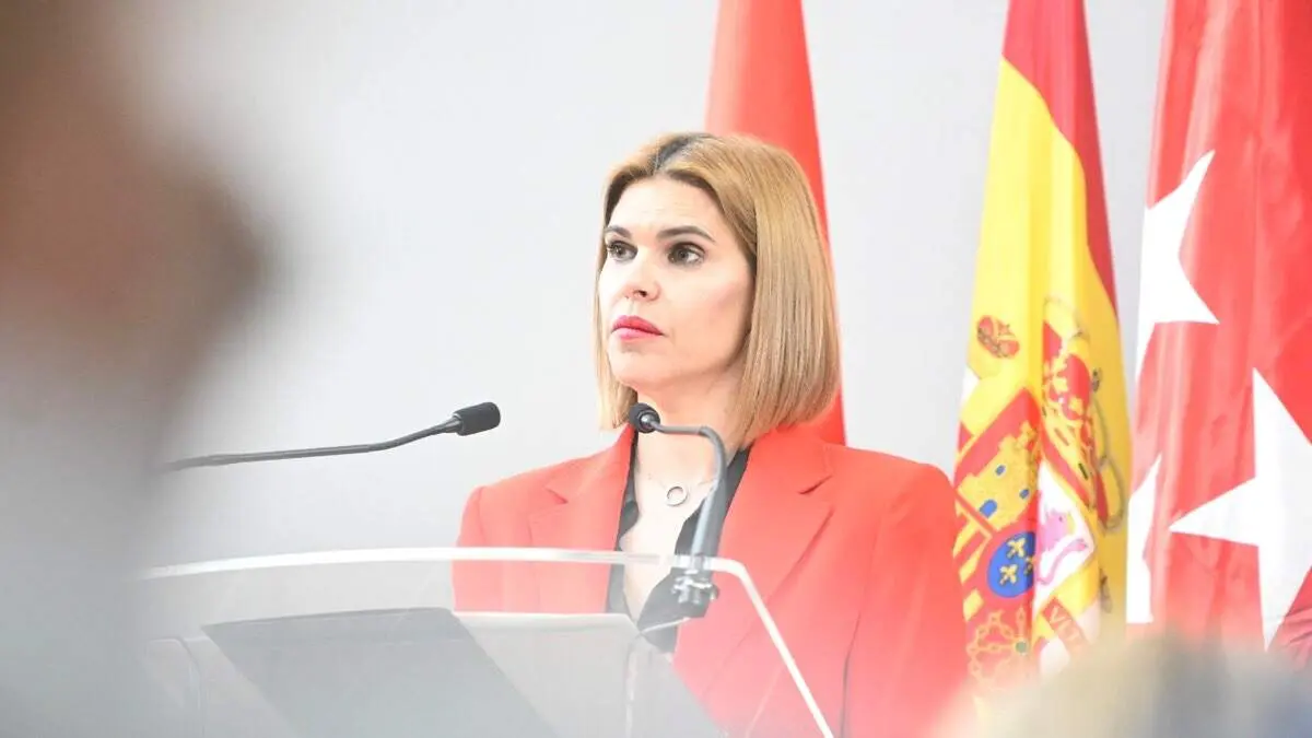 La alcaldesa de Alcal&aacute; de Henares, Judith Piquet, durante la presentaci&oacute;n del Plan Estrat&eacute;gico de Desarrollo Econ&oacute;mico y Empleo. AYUNTAMIENTO DE ALCAL&Aacute; DE HENARES