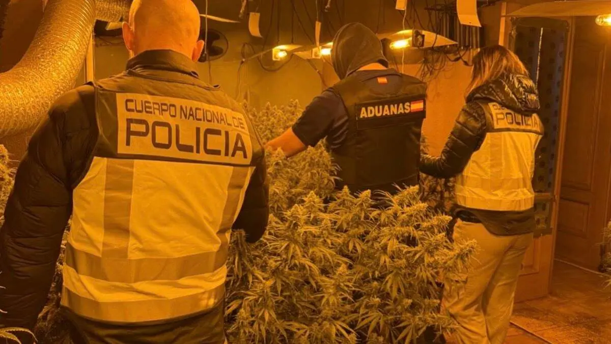 Agentes de la Polic&iacute;a Nacional y de Vigilancia Aduanera durante la operaci&oacute;n. POLIC&Iacute;A NACIONAL