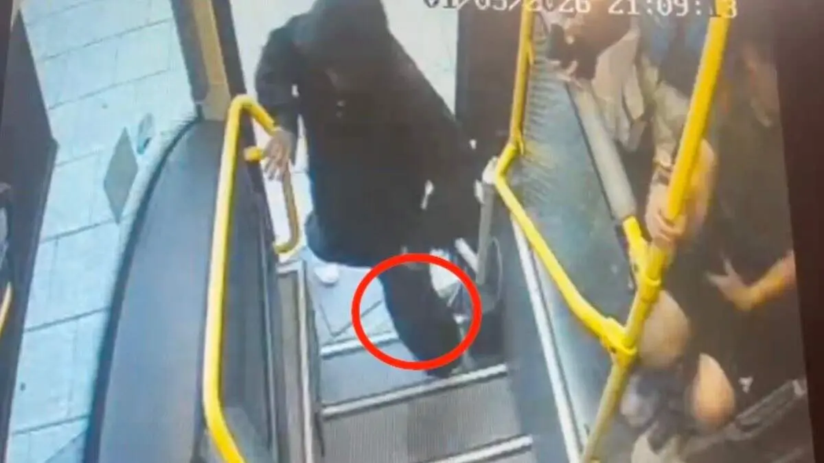 Imagen de uno de los detenidos en el autob&uacute;s. GUARDIA CIVIL