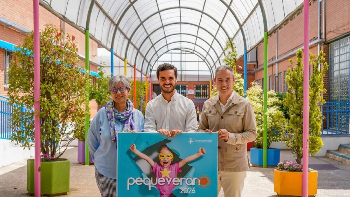 Presentaci&oacute;n del programa Pequeverano 2026 en Torrej&oacute;n de Ardoz. AYTO. TORREJ&Oacute;N.