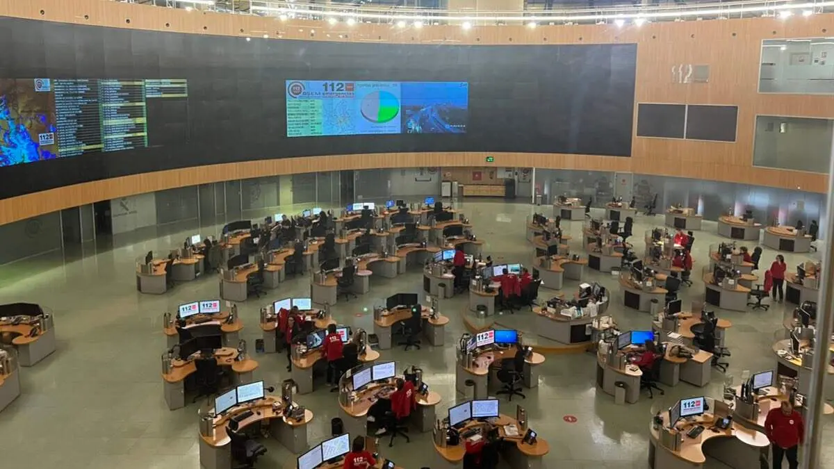 Centro de Emergencias 112 de la Comunidad de Madrid. COMUNIDAD DE MADRID.