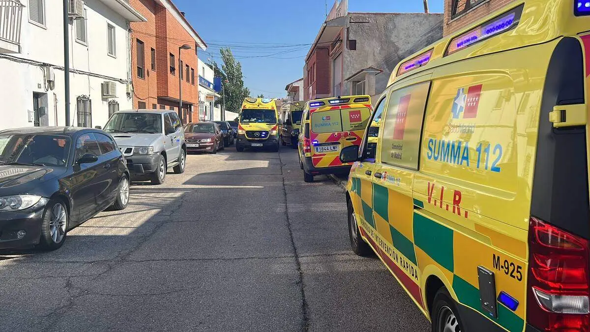 Imagen de archivo del suceso. 112 COMUNIDAD DE MADRID