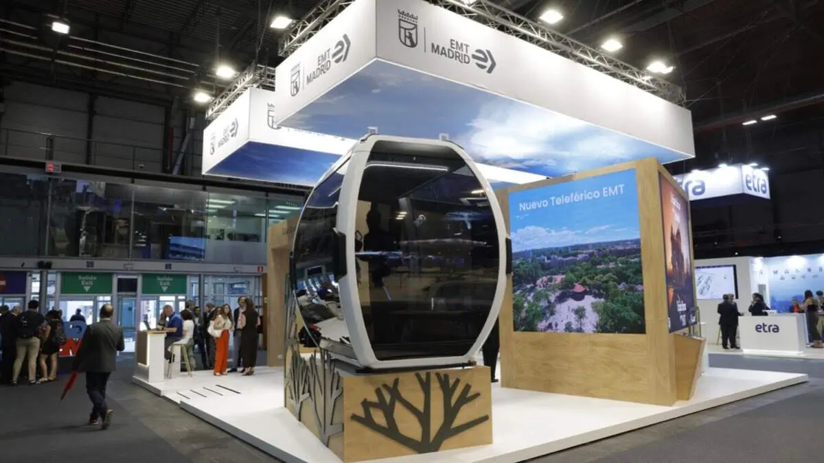 Nuevas cabinas panor&aacute;micas del Telef&eacute;rico de Madrid presentadas por EMT. AYUNTAMIENTO DE MADRID