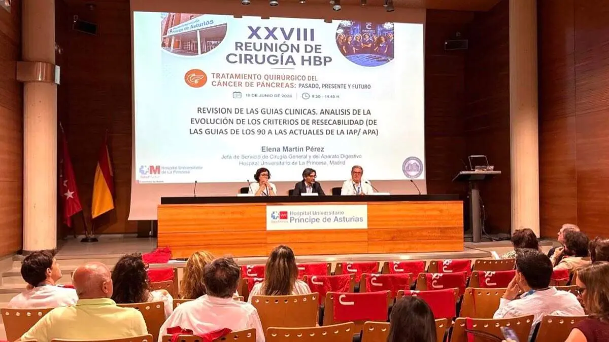 Jornada de la XXVIII Reuni&oacute;n de Cirug&iacute;a Hepatobiliopancre&aacute;tica celebrada en el Hospital Universitario Pr&iacute;ncipe de Asturias de Alcal&aacute; de Henares. COMUNIDAD DE MADRID