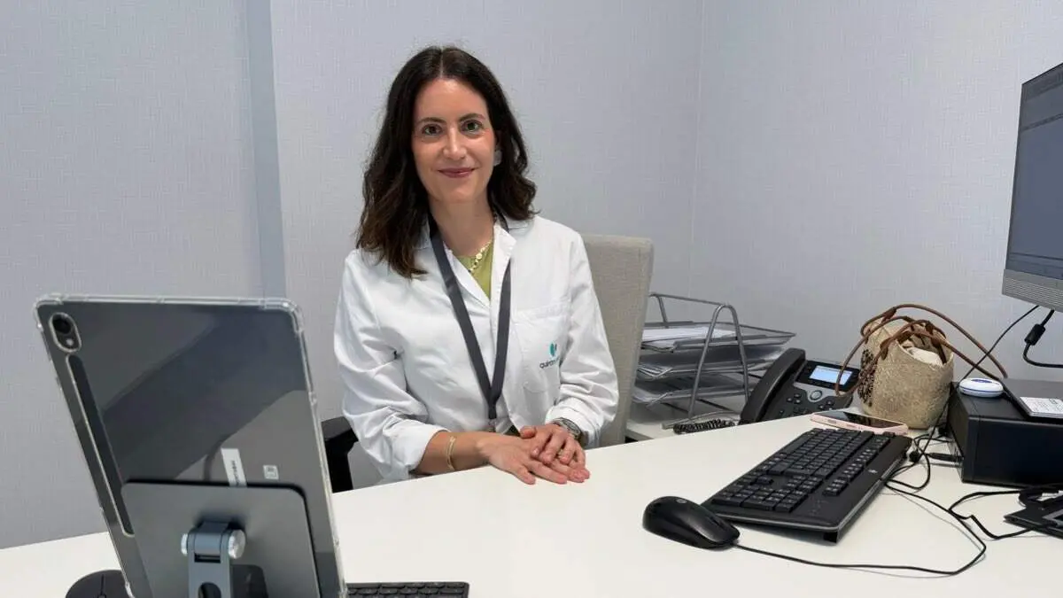 La doctora Erica Lozano Ric&oacute;n, especialista en Medicina Est&eacute;tica del Centro M&eacute;dico Quir&oacute;nsalud Valle del Henares. MiraCorredor