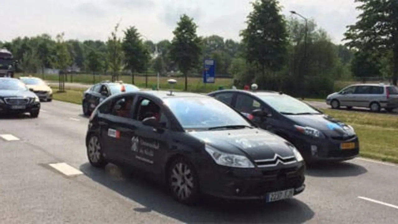 Prototipo de coche sin conductor dise&ntilde;ado por la Universidad de Alcal&aacute; 