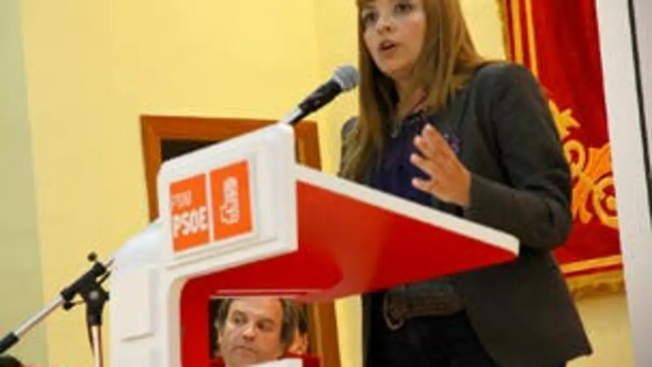 Ana Manzano en la presentaci&oacute;n de su candidatura en las &uacute;ltimas elecciones municipales 