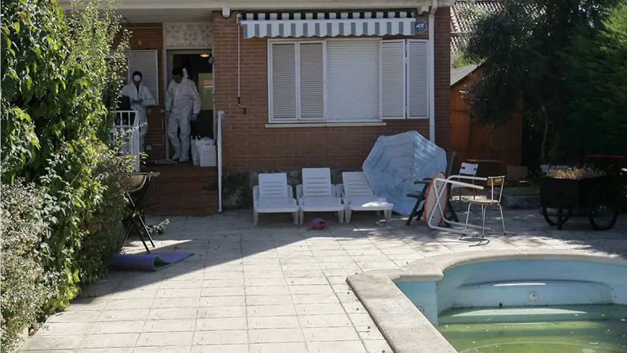 Chalet donde ocurrieron los hechos. 