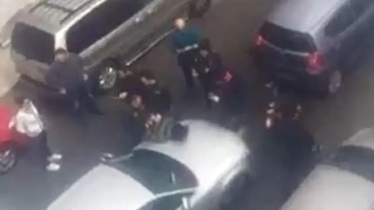 Ana Julia cuando fue detenida con el cad&aacute;ver de Gabriel en el maletero.