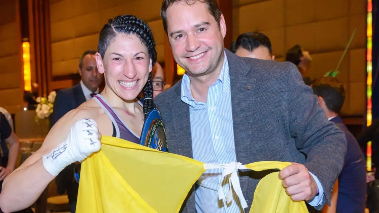 La boxeadora Miriam Guti&eacute;rrez, ser&aacute; la n&uacute;mero dos. 