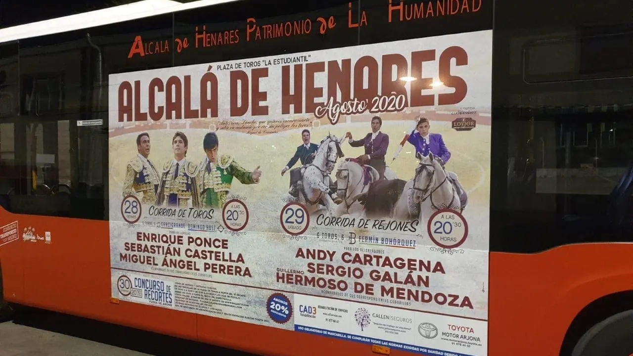 Cartel de la primera Feria Taurina desde 2015. 