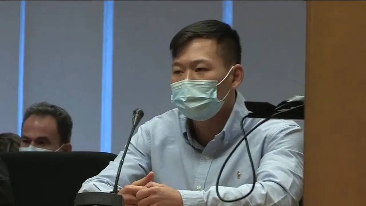 El kamikaze condenado durante el juicio.