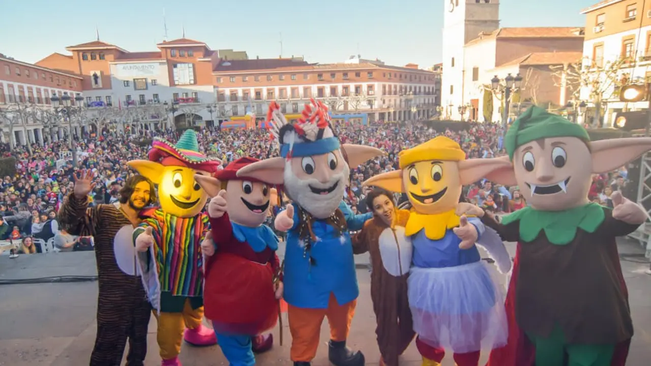 Los Guachis en los Carnavales de Torrej&oacute;n (Ayto.). 